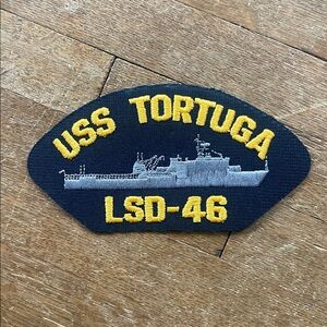USS Tortuga LSD-46 Embroidered Patch